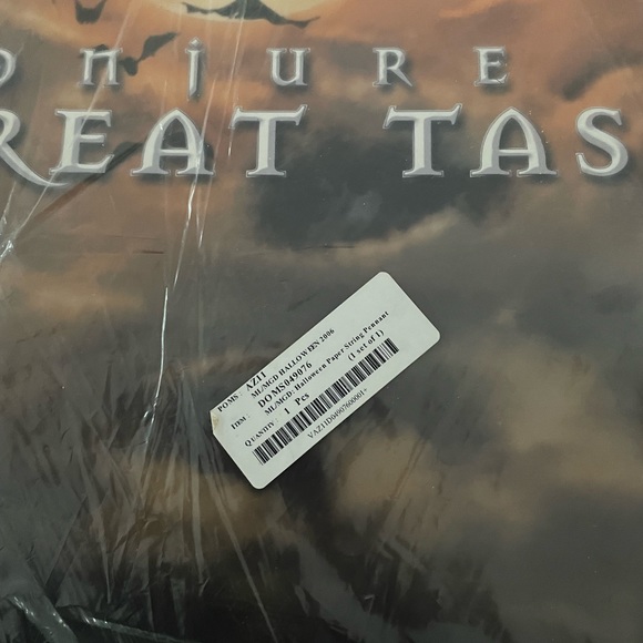 Miller Halloween Bar Banner NWOT - Picture 5 of 5